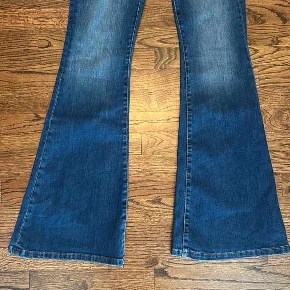 BLACK ORCHID slimming super flares - 70s inspired - Picture 4 of 8